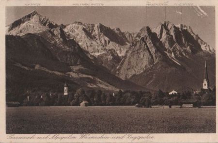 Garmisch-Partenkirchen - 1938 Garmisch-Partenkirchen - 1938