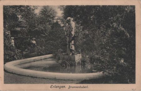 Erlangen - Brunnenhuberl - 1926 Erlangen - Brunnenhuberl - 1926