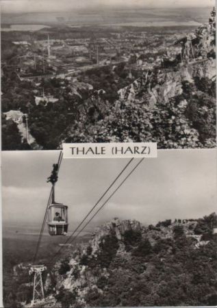 Thale - Personenschwebebahn - 1971 Thale - Personenschwebebahn - 1971