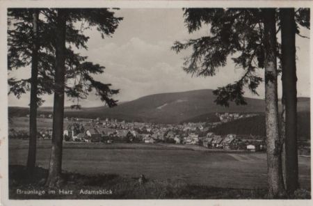 Braunlage - Adamsblick - ca. 1955 Braunlage - Adamsblick - ca. 1955