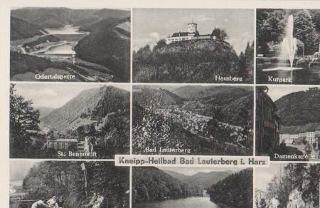 Bad Lauterberg im Harz - ca. 1955 Bad Lauterberg im Harz - ca. 1955