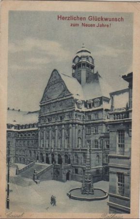 Cassel - Kassel - Rathaus - 1919 Cassel - Kassel - Rathaus - 1919