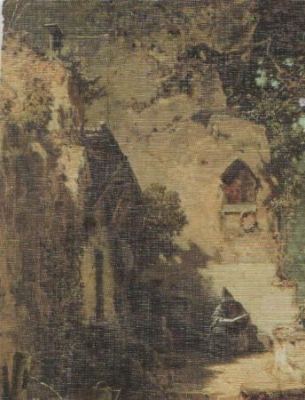 Carl Spitzweg - Der Einsiedler (Ausschnitt) - 1990 Carl Spitzweg - Der Einsiedler (Ausschnitt) - 1990