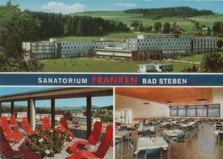 Bad Steben - Sanatorium Franken - 1976 Bad Steben - Sanatorium Franken - 1976