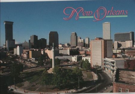 USA - New Orleans - As seen from Lee Circle - ca. 1995 USA - New Orleans - As seen from Lee Circle - ca. 1995