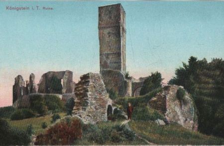 Königstein - Ruine - ca. 1920 Königstein - Ruine - ca. 1920