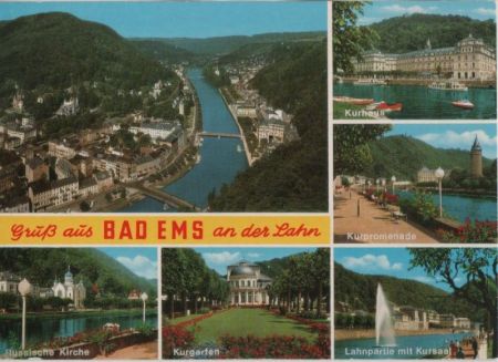 Bad Ems - u.a. Kurhaus - ca. 1980 Bad Ems - u.a. Kurhaus - ca. 1980