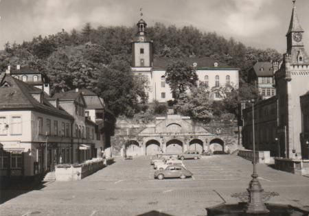 Leutenberg - Markt - ca. 1965 Leutenberg - Markt - ca. 1965