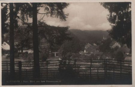 Altenbrak - Blick aus dem Hannoverwald - ca. 1950 Altenbrak - Blick aus dem Hannoverwald - ca. 1950