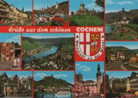 Cochem - 11 Teilbilder - 1987 Cochem - 11 Teilbilder - 1987