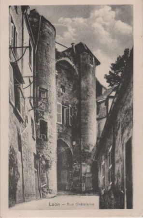 Frankreich - Laon - Rue Chatalaine - ca. 1935 Frankreich - Laon - Rue Chatalaine - ca. 1935