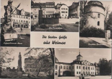 Weimar - 5 Bilder Weimar - 5 Bilder