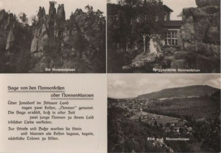Jonsdorf - u.a. Nonnenfelsen - 1968 Jonsdorf - u.a. Nonnenfelsen - 1968