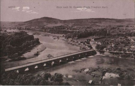 Metz - Blick nach St. Quentin - ca. 1940 Metz - Blick nach St. Quentin - ca. 1940