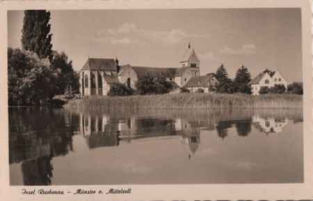 Reichenau - Münster und Mittelzell - ca. 1950 Reichenau - Münster und Mittelzell - ca. 1950