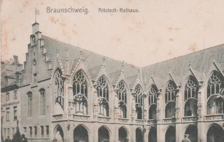 Braunschweig - Altstadt Rathaus - ca. 1925 Braunschweig - Altstadt Rathaus - ca. 1925