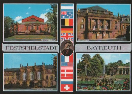 Bayreuth - u.a. Festspielhaus - ca. 1995 Bayreuth - u.a. Festspielhaus - ca. 1995