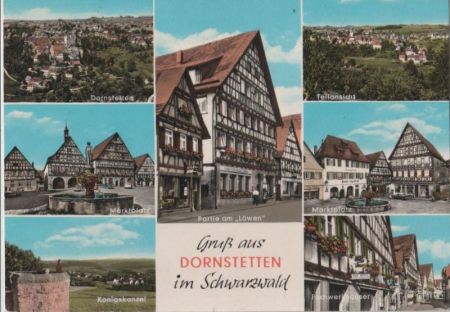 Dornstetten - u.a. Partie am Löwen - 1971 Dornstetten - u.a. Partie am Löwen - 1971