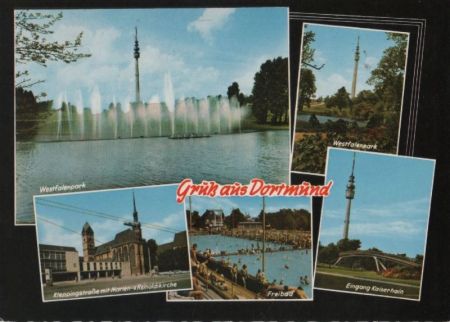 Dortmund - u.a. Westfalenpark - 1964 Dortmund - u.a. Westfalenpark - 1964
