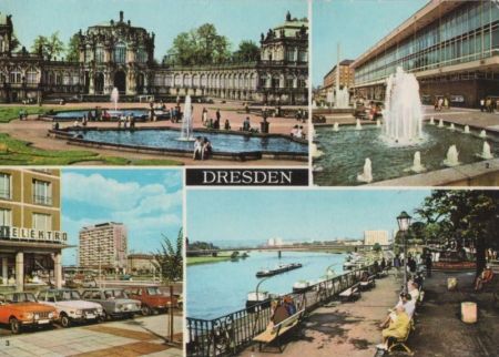 Dresden - u.a. Zwinger - 1978 Dresden - u.a. Zwinger - 1978