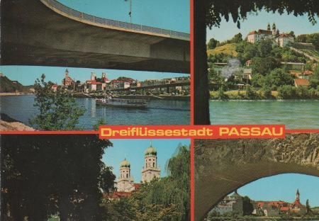 Dreiflüssestadt Passau - ca. 1980 Dreiflüssestadt Passau - ca. 1980