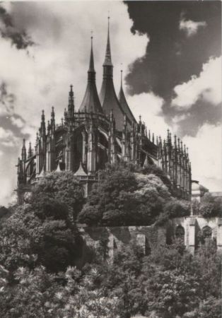 Tschechien - Kutna Hora - chram sv. Barbory - ca. 1965 Tschechien - Kutna Hora - chram sv. Barbory - ca. 1965