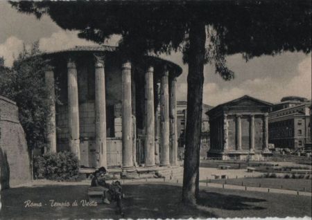 Italien - Rom - Roma - Tempio di Vesta - ca. 1960 Italien - Rom - Roma - Tempio di Vesta - ca. 1960