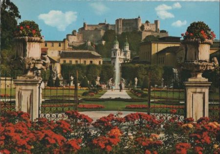 Österreich - Salzburg - Mirabellgarten - 1971 Österreich - Salzburg - Mirabellgarten - 1971