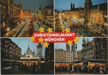 München - Christkindlmarkt - 1985 München - Christkindlmarkt - 1985