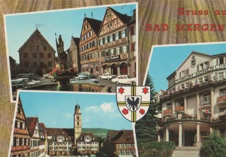 Gruß aus Bad Mergentheim - 1971 Gruß aus Bad Mergentheim - 1971