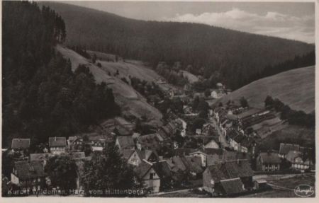 Wildemann - vom Hüttenberg - ca. 1950 Wildemann - vom Hüttenberg - ca. 1950