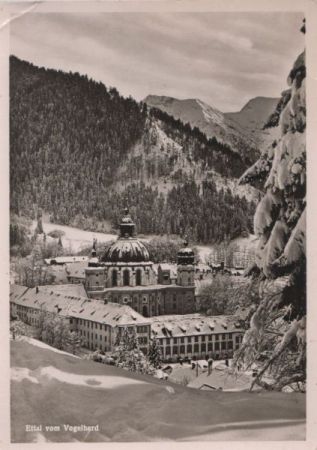 Kloster Ettal - ca. 1965 Kloster Ettal - ca. 1965