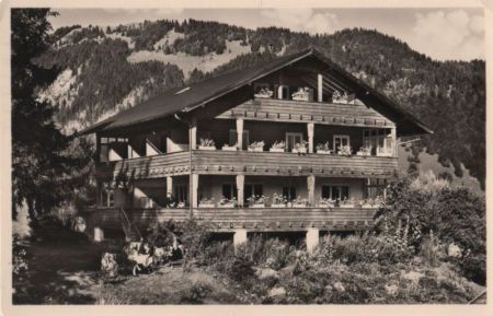 Oberstdorf - Kornau, Veg. Diätkurheim Roll - 1956 Oberstdorf - Kornau, Veg. Diätkurheim Roll - 1956