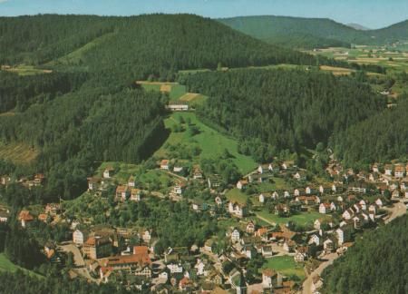 Lauterbach Schwarzwald - Luftbild - 1985 Lauterbach Schwarzwald - Luftbild - 1985