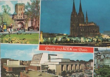Köln u.a. Schauspielhaus Severinstor - ca. 1975 Köln u.a. Schauspielhaus Severinstor - ca. 1975