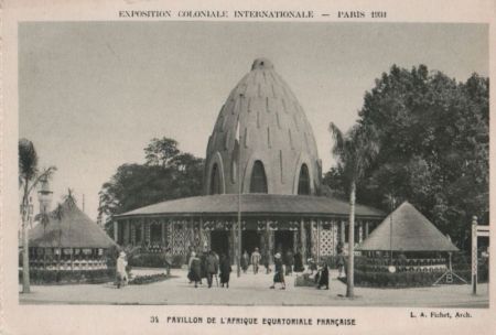 Frankreich - Paris - Exposition Coloniale, Pavillon Afrique Equatoriale - 1931 Frankreich - Paris - Exposition Coloniale, Pavillon Afrique Equatoriale - 1931