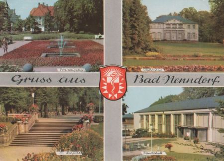 Bad Nenndorf - u.a. Schlößchen - 1964 Bad Nenndorf - u.a. Schlößchen - 1964