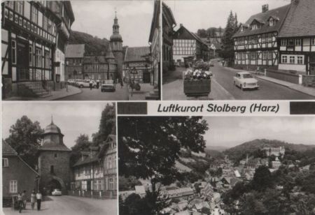 Stolberg - u.a. Thomas-Müntzer-Gasse - 1980 Stolberg - u.a. Thomas-Müntzer-Gasse - 1980