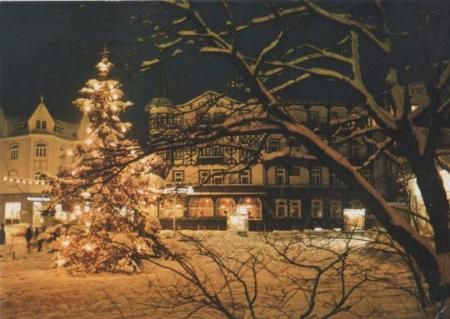 Bad Harzburg - Winternacht - 1990 Bad Harzburg - Winternacht - 1990
