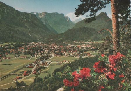 Bad Reichenhall - mit Loferer Steinbergen - 1967 Bad Reichenhall - mit Loferer Steinbergen - 1967