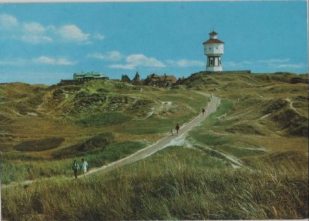 Langeoog - Dünenweg vor dem Wasserturm Langeoog - Dünenweg vor dem Wasserturm