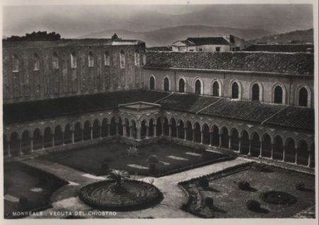 Italien - Monreale - Veduta del Chiostro - ca. 1960 Italien - Monreale - Veduta del Chiostro - ca. 1960
