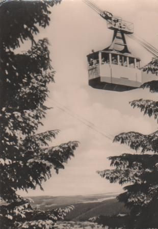 Oberwiesenthal - Seilbahn - ca. 1965 Oberwiesenthal - Seilbahn - ca. 1965