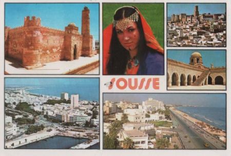 Tunesien - Sousse - 6 Teilbilder - ca. 1990 Tunesien - Sousse - 6 Teilbilder - ca. 1990
