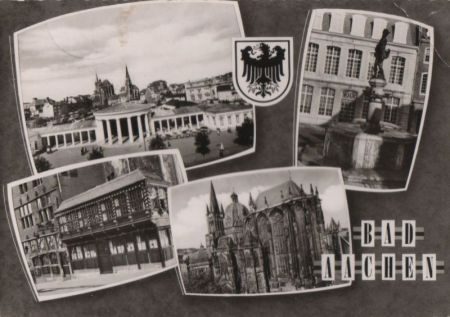 Aachen - mit 4 Bildern - 1969 Aachen - mit 4 Bildern - 1969