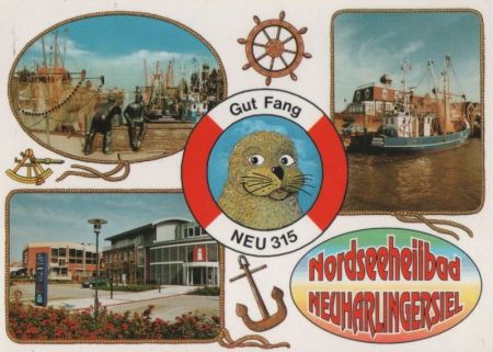 Neuharlingersiel - 3 Teilbilder - 2002 Neuharlingersiel - 3 Teilbilder - 2002