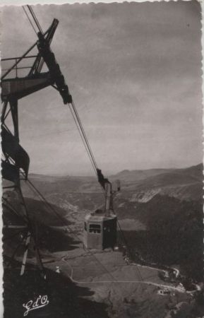 Frankreich - Auvergne - Teleferique du Sancy - 1953 Frankreich - Auvergne - Teleferique du Sancy - 1953