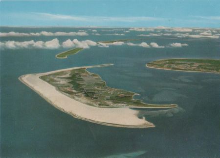 Amrum - Luftbild aus 3000 Metern - ca. 1985 Amrum - Luftbild aus 3000 Metern - ca. 1985