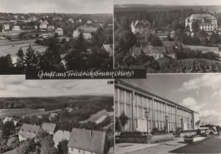Friedrichsbrunn - u.a. Blick zum Brocken - ca. 1985 Friedrichsbrunn - u.a. Blick zum Brocken - ca. 1985