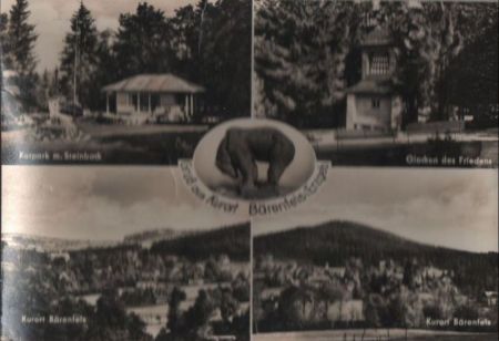 Altenberg-Bärenfels - u.a. Glocken des Friedens - 1967 Altenberg-Bärenfels - u.a. Glocken des Friedens - 1967